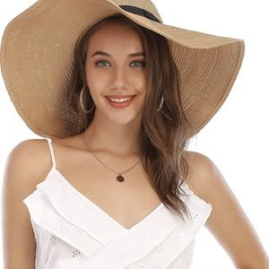 Just married beach hat